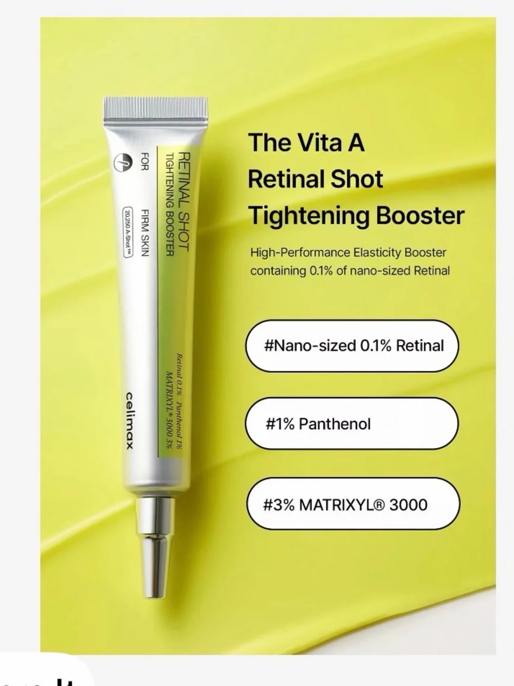 Celimax Retinal Shot Tightening Booster — Brand New sealed box
